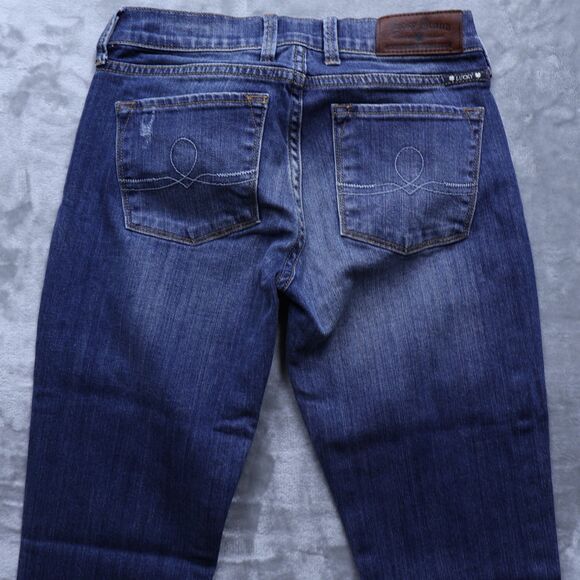 Lucky Brand Dark Blue Straight Leg Jeans - Picture 14 of 16